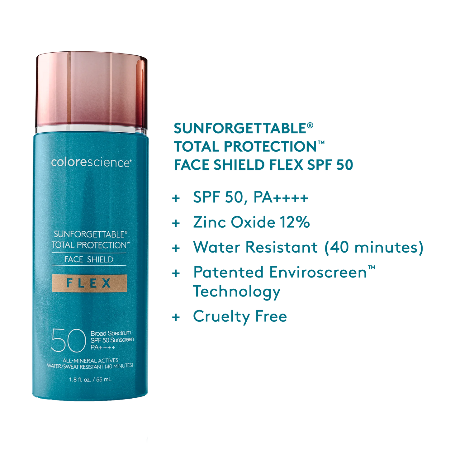 Colorescience Sunforgettable® Total Protection® Face Shield Flex SPF 50